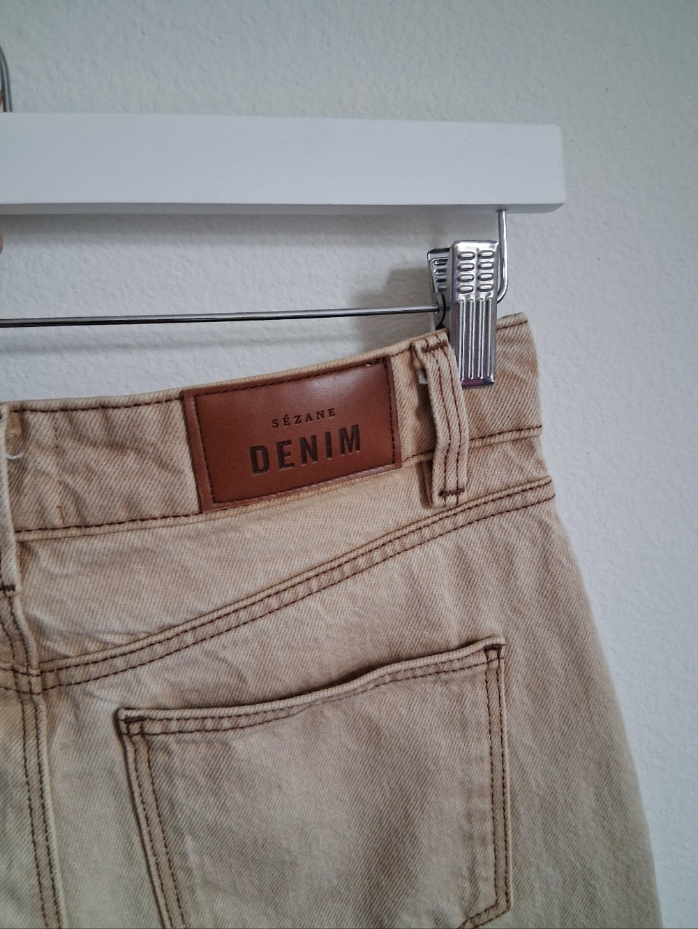 Sezane The Wide Leg Trouser Jeans - Picture 6 of 16